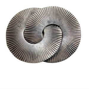 Designer Vintage Danecraft Large Modernist Sterling Silver Pin Brooch